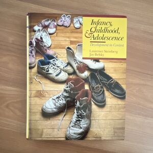 Infancy, Childhood & Adolescence Steinberg Belsky Hardcover McGraw-Hill Psychol…